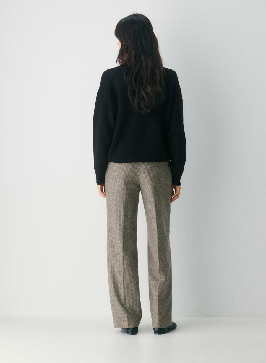 pantaloni agency - precision wool clark h nmd tprc cml