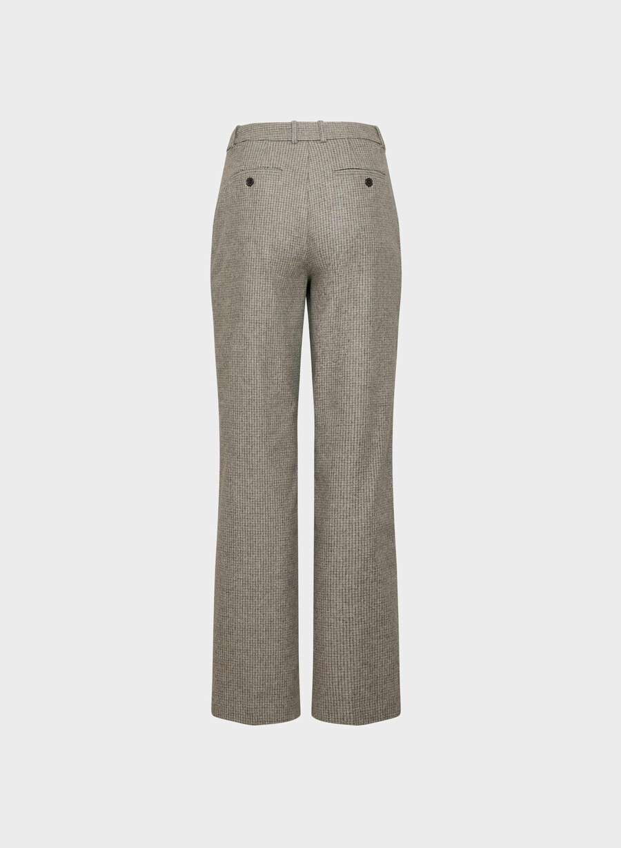 pantaloni agency - precision wool clark h nmd tprc cml