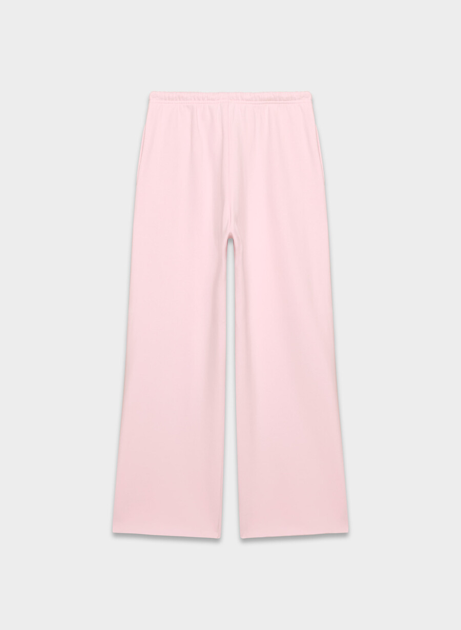 pantaloni della tuta cozy sweatfleece mega flutter villa pink