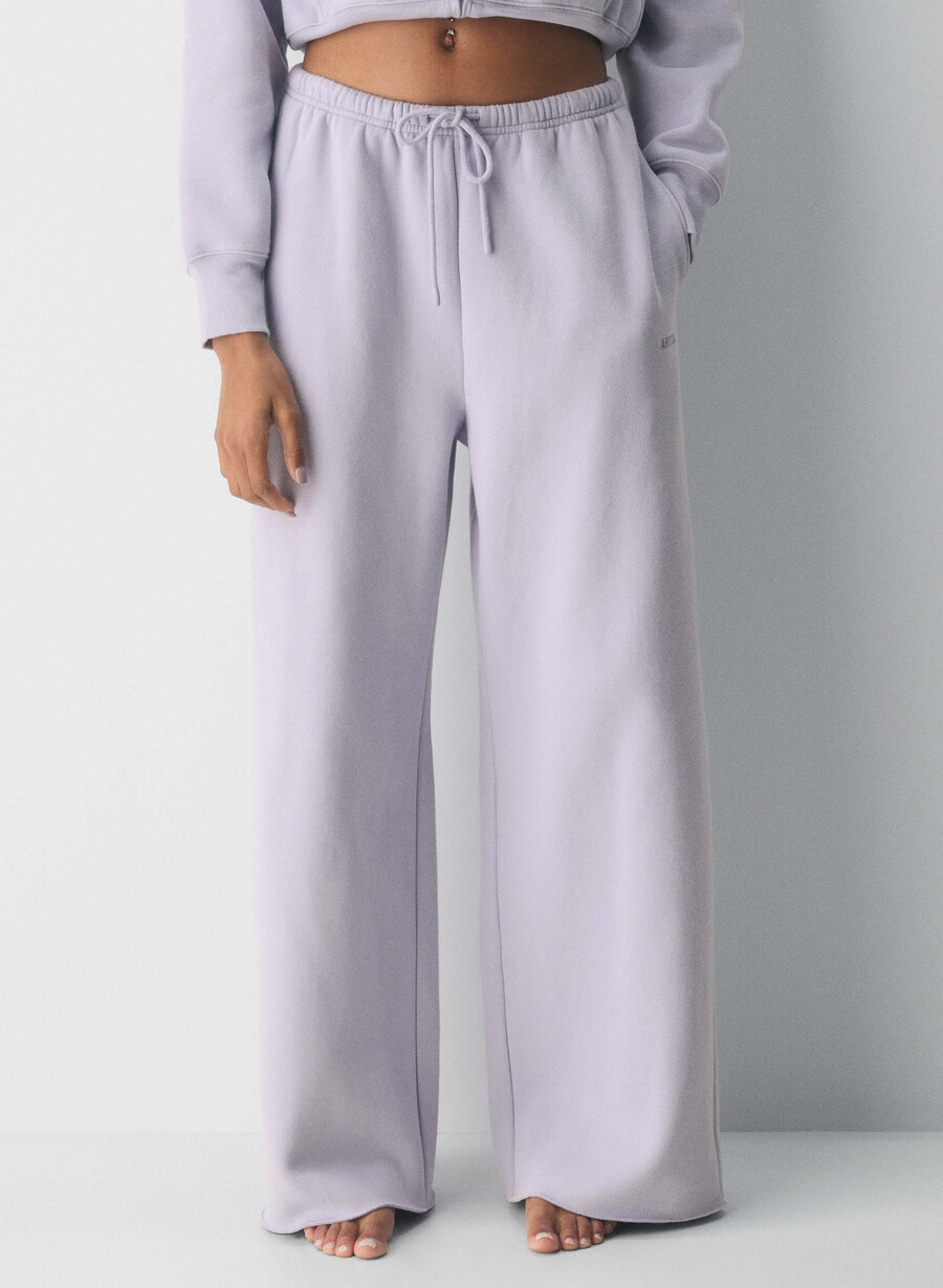 pantaloni della tuta cozy sweatfleece mega flutter wildflower lilac