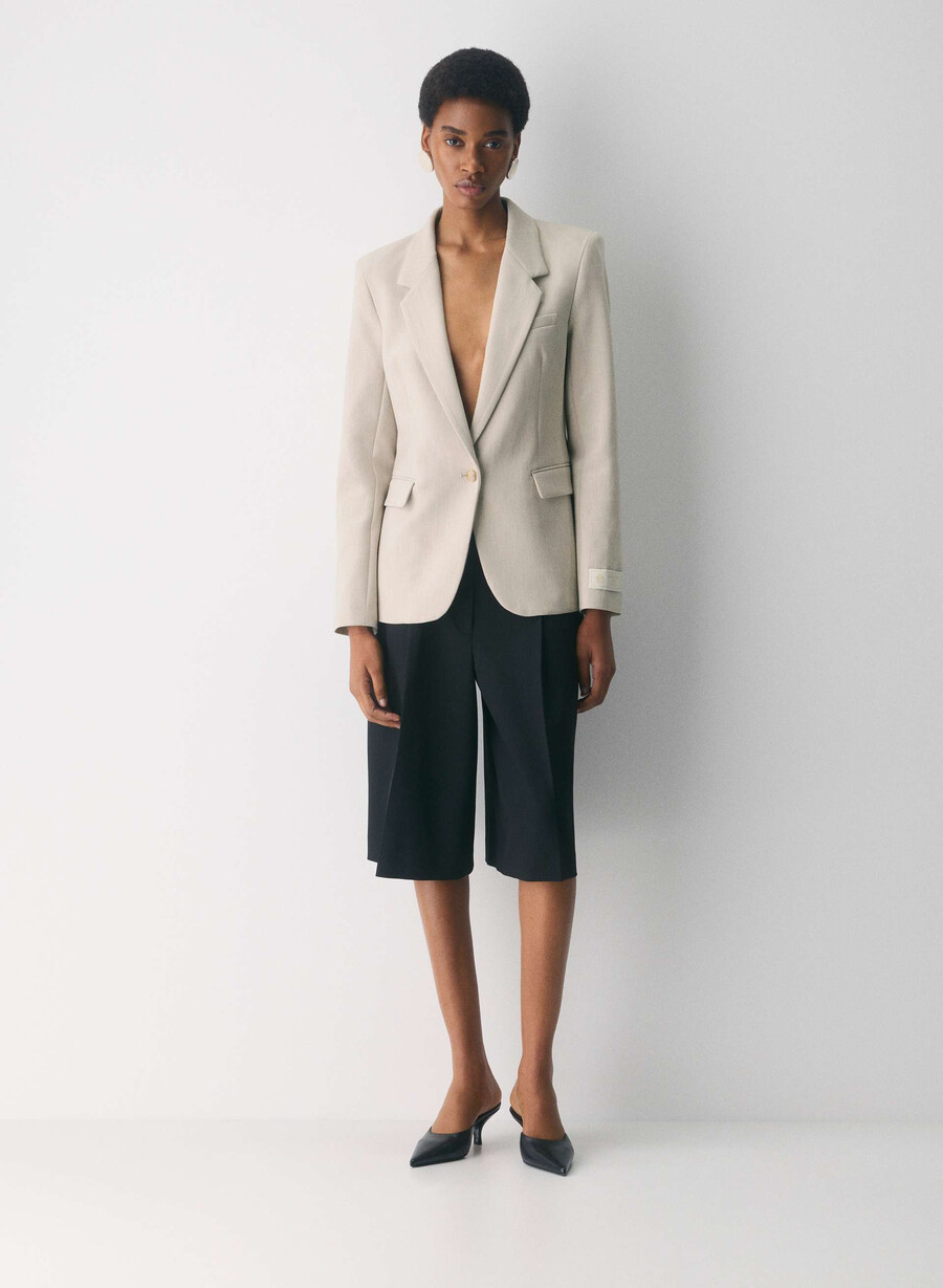 produttore blazer - ressential heather matte pearl