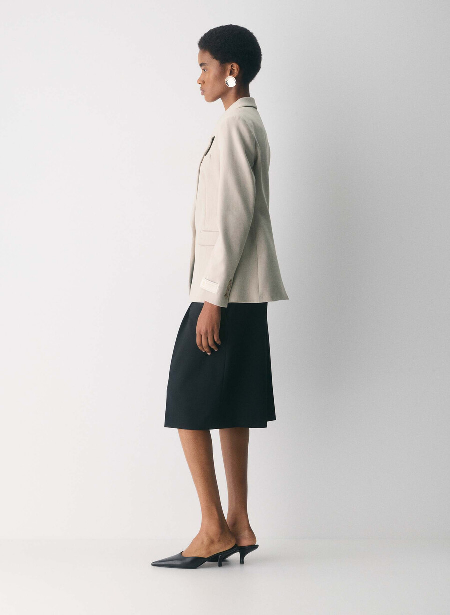 produttore blazer - ressential heather matte pearl
