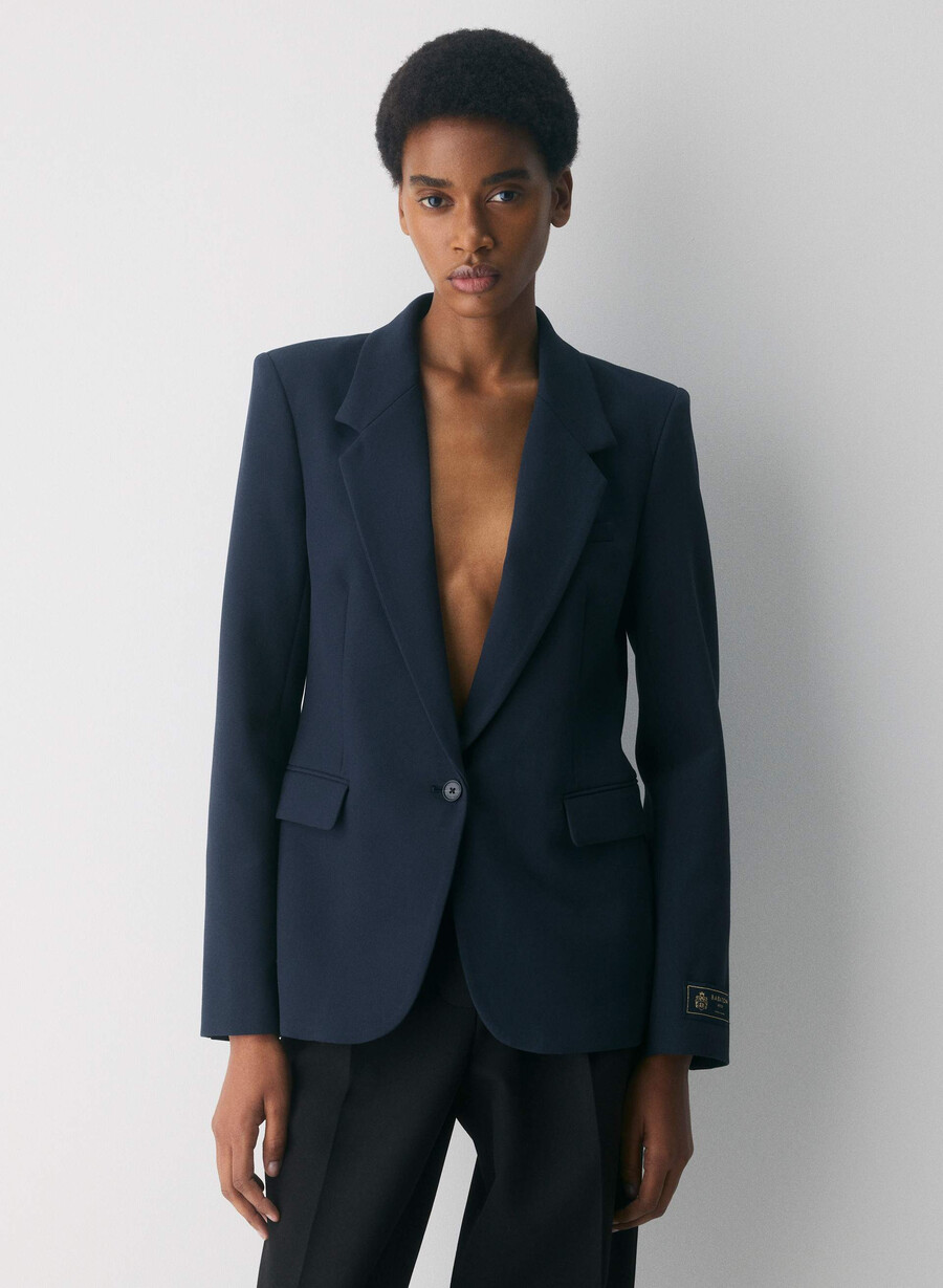 produttore blazer - ressential dark night navy