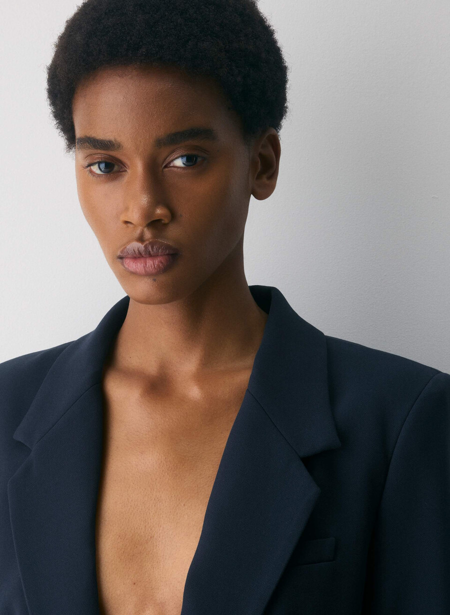 produttore blazer - ressential dark night navy