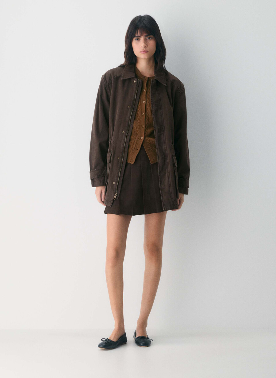 cardigan sweetspot marrone cioccolato