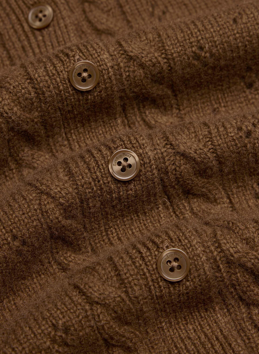 cardigan sweetspot marrone cioccolato