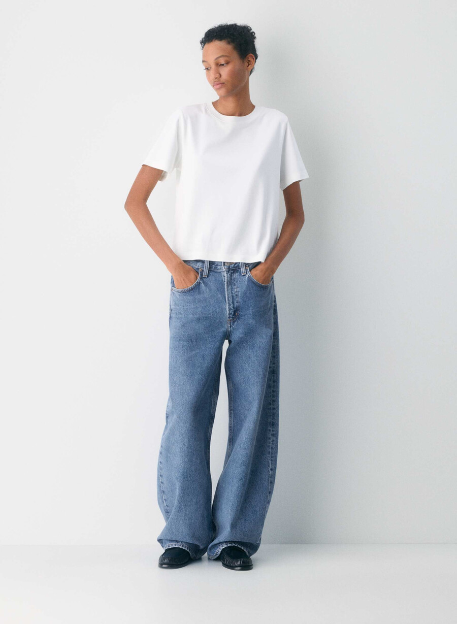 agolde low curve jean myth