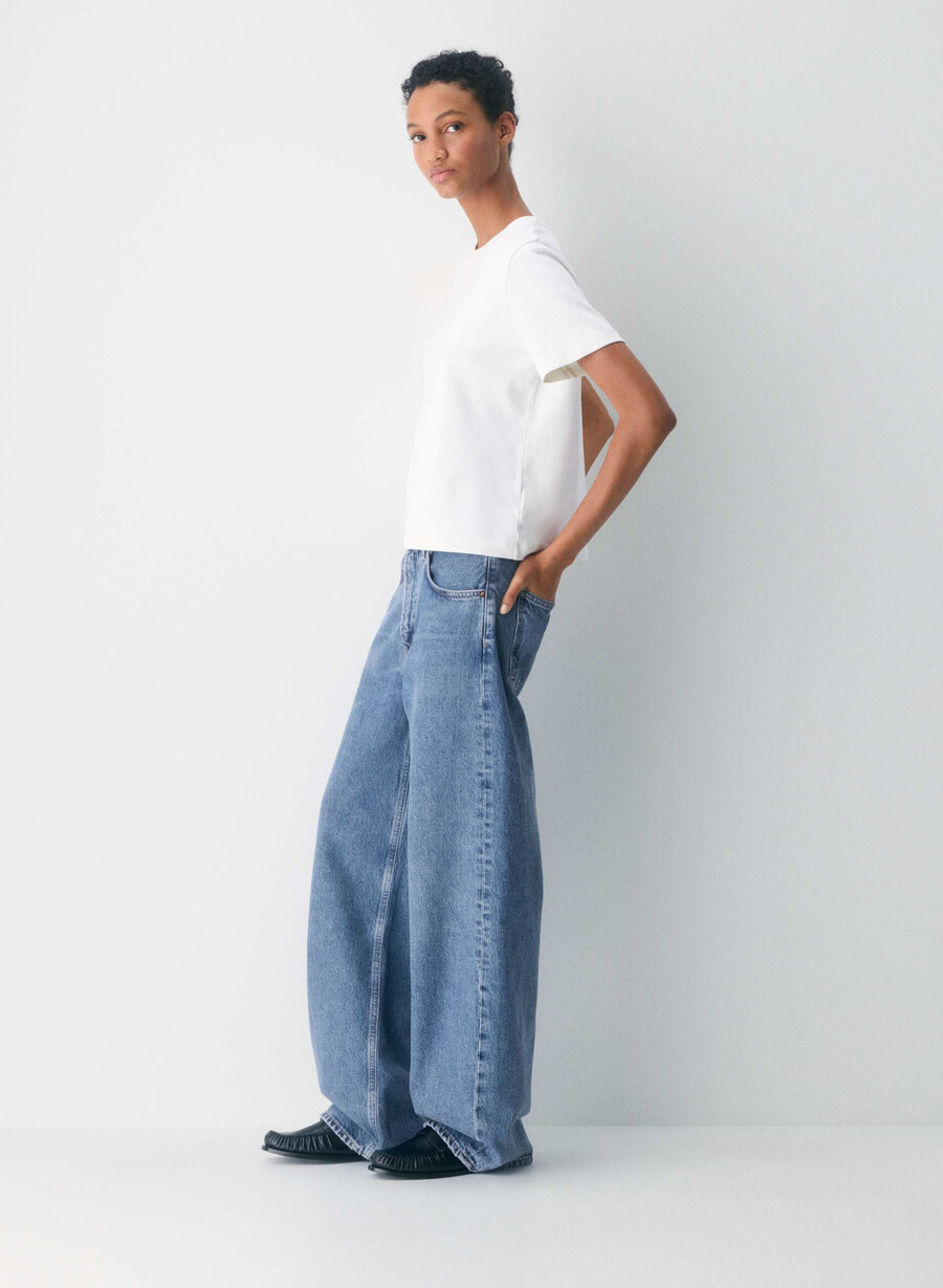 agolde low curve jean myth