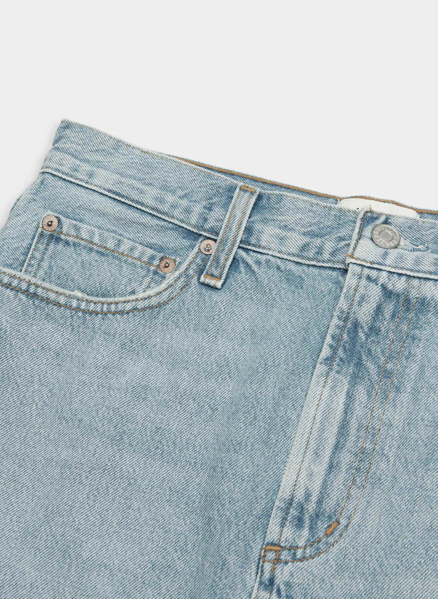 agolde alek mini skirt force