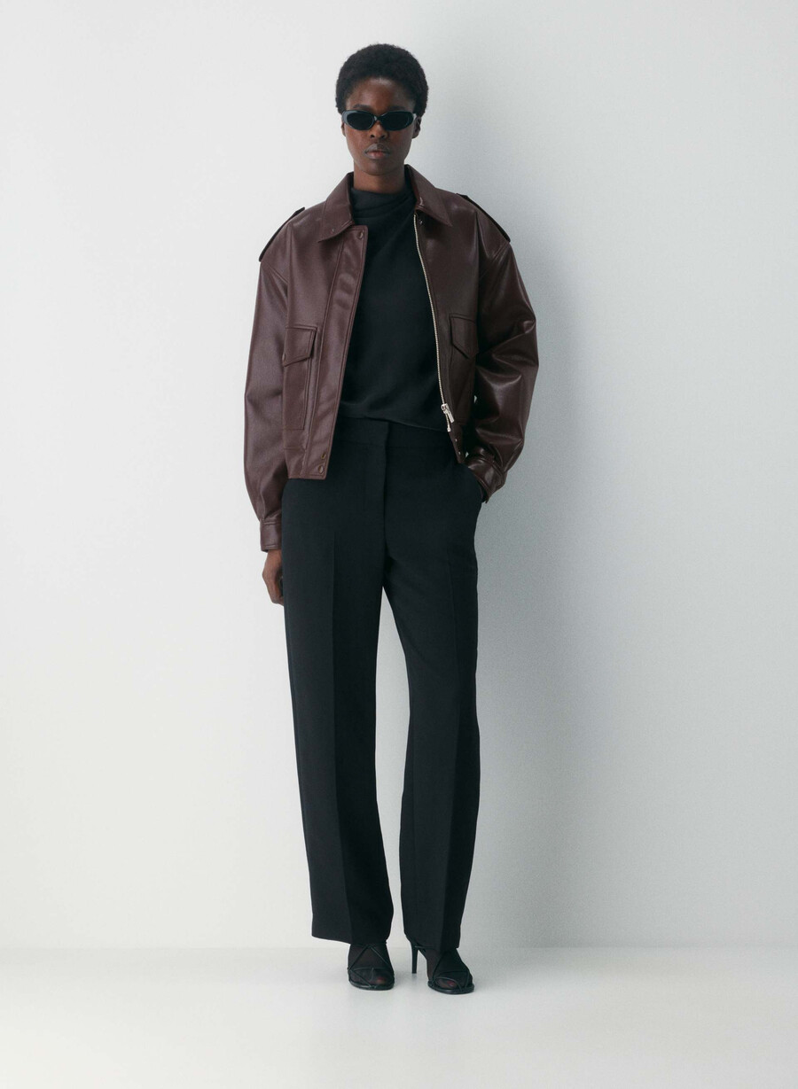 the limitless pant curve-fit - crepette nero