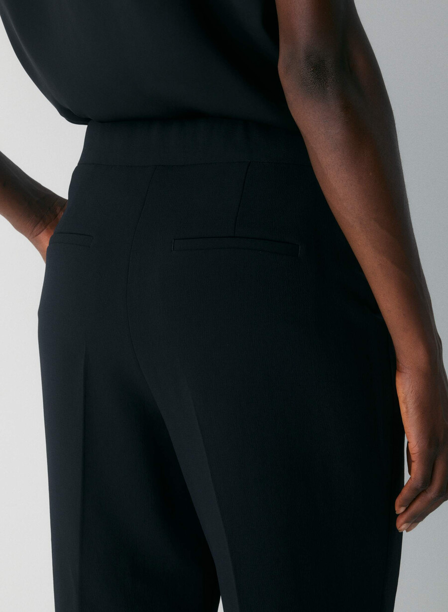 the limitless pant curve-fit - crepette nero