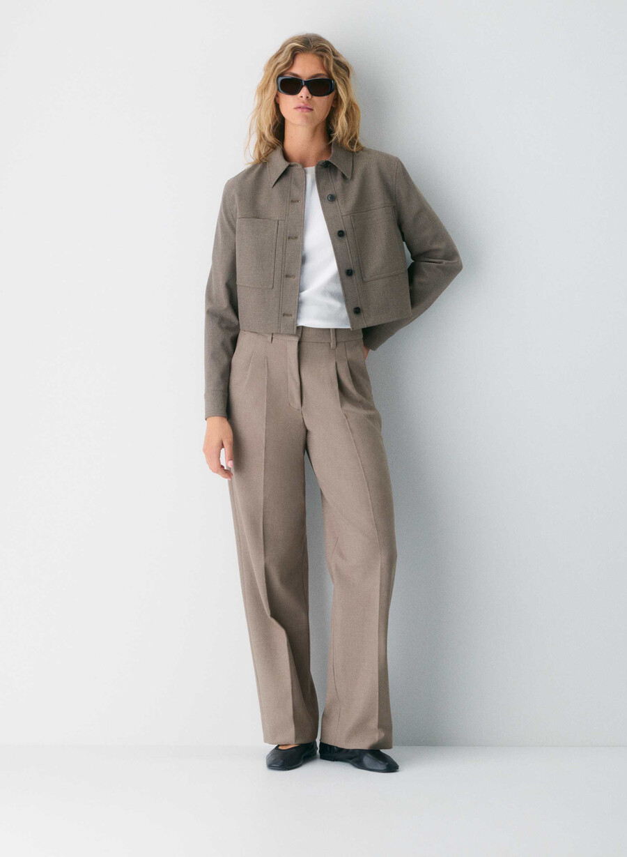 the effortless pant curve-fit - ressential heather nomad taupe