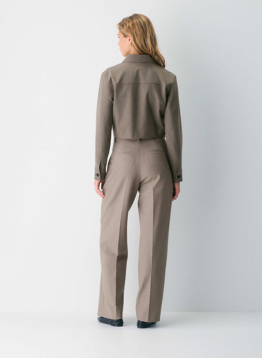 the effortless pant curve-fit - ressential heather nomad taupe