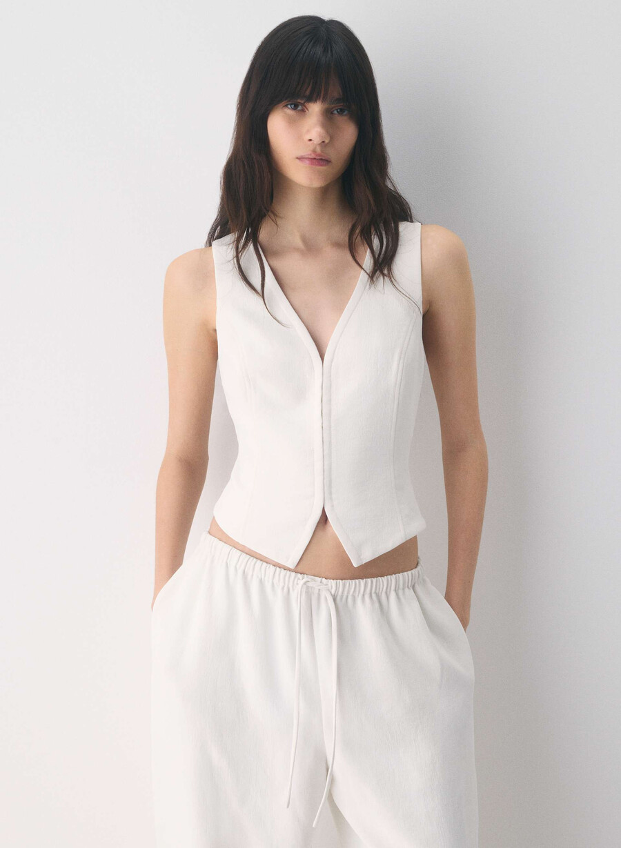 gilet - crepette betulla chiara