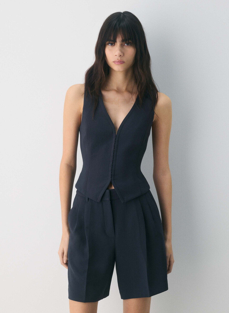 gilet abbigliamento - crepette dark night navy