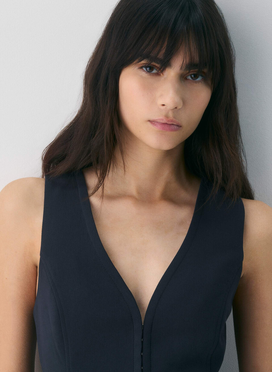gilet abbigliamento - crepette dark night navy