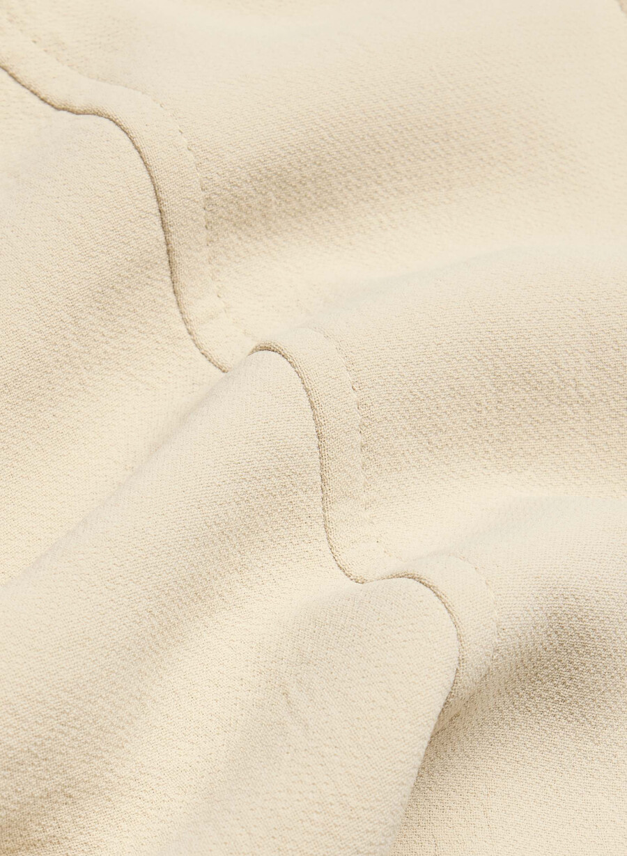 gilet abbigliamento - crepette marcona beige