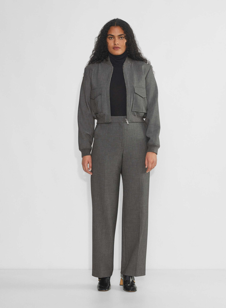 pantaloni agency curve-fit - ressential heather charcoal