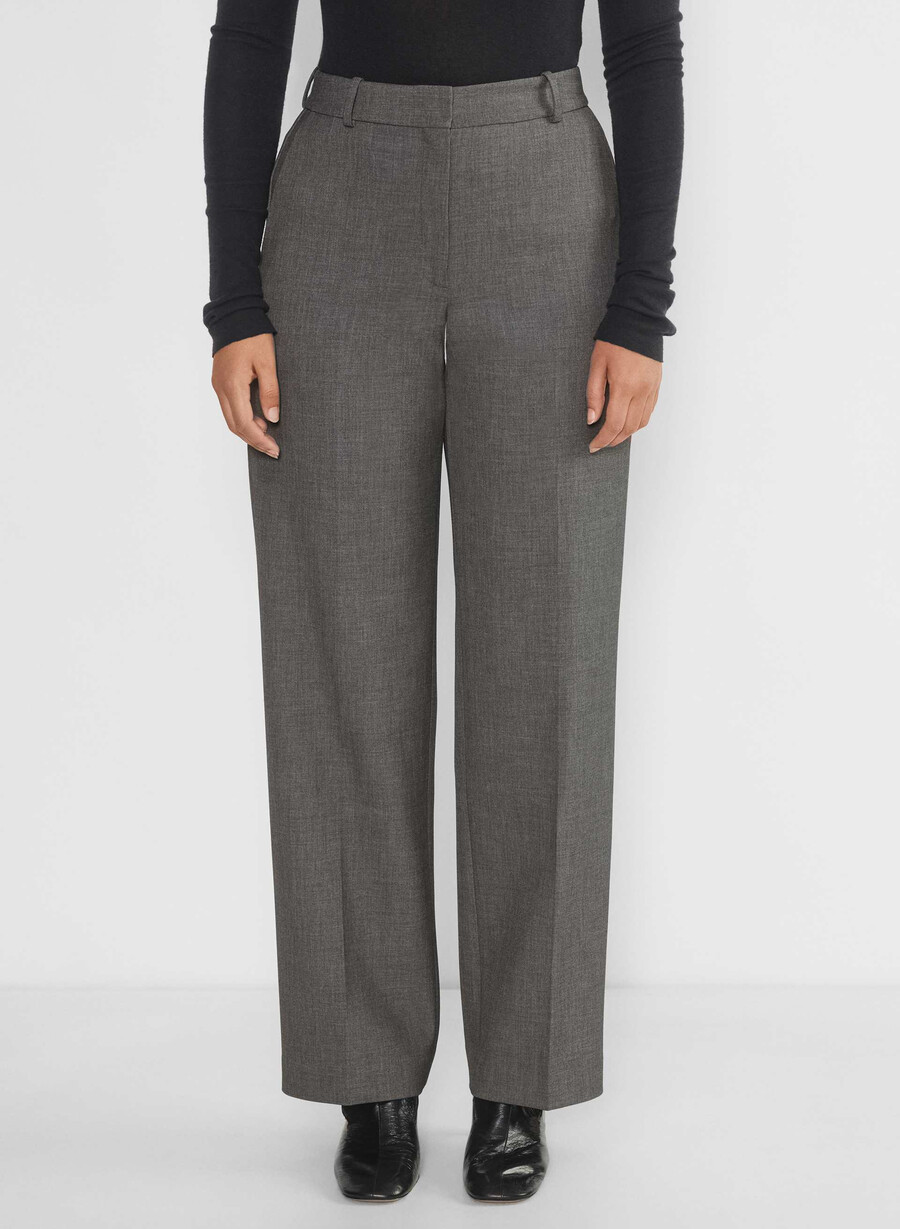 pantaloni agency curve-fit - ressential heather charcoal