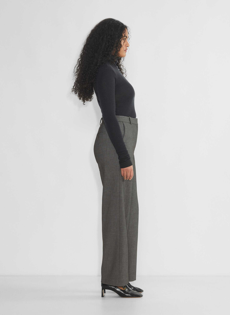 pantaloni agency curve-fit - ressential heather charcoal