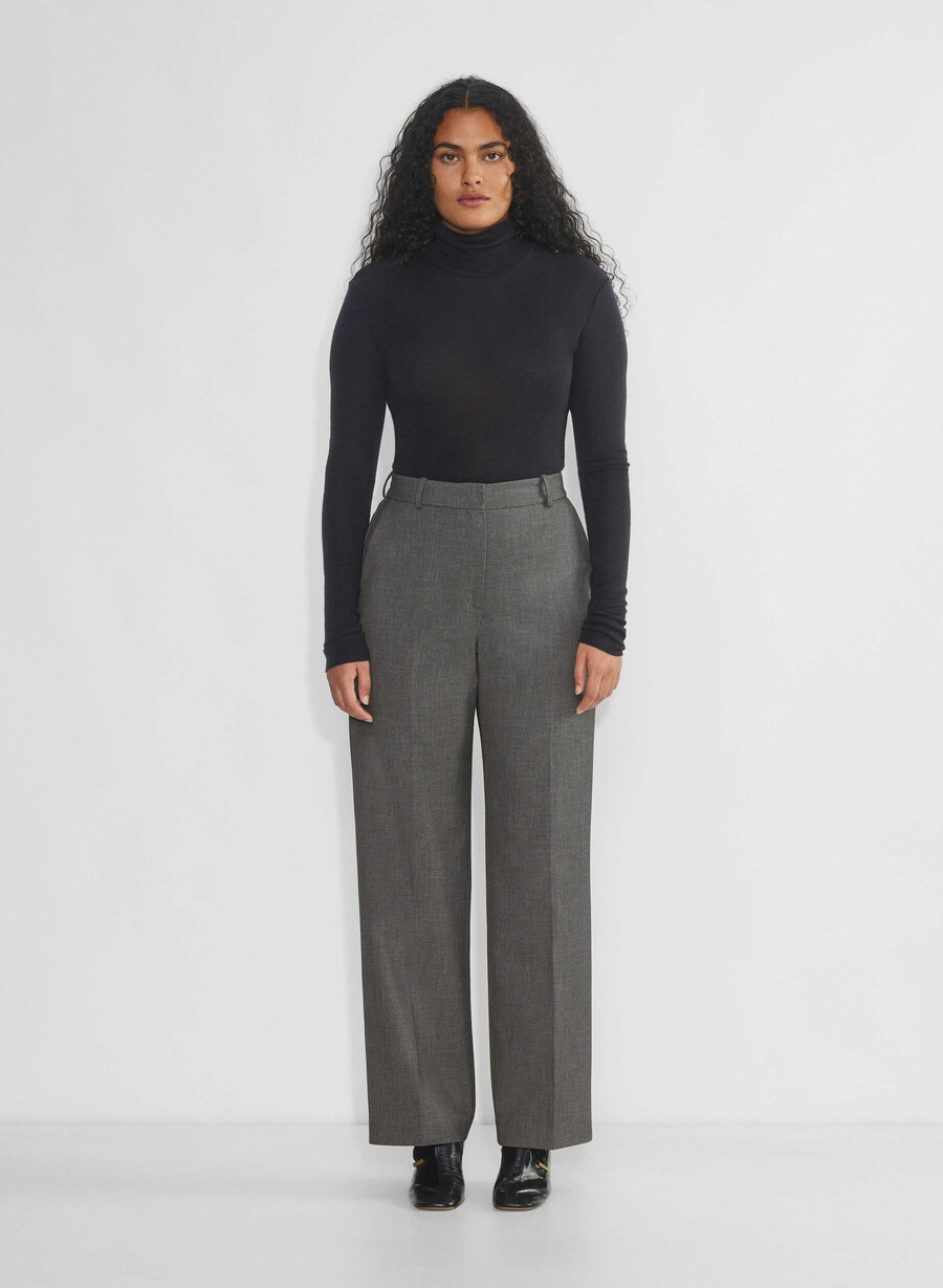 pantaloni agency curve-fit - ressential heather charcoal