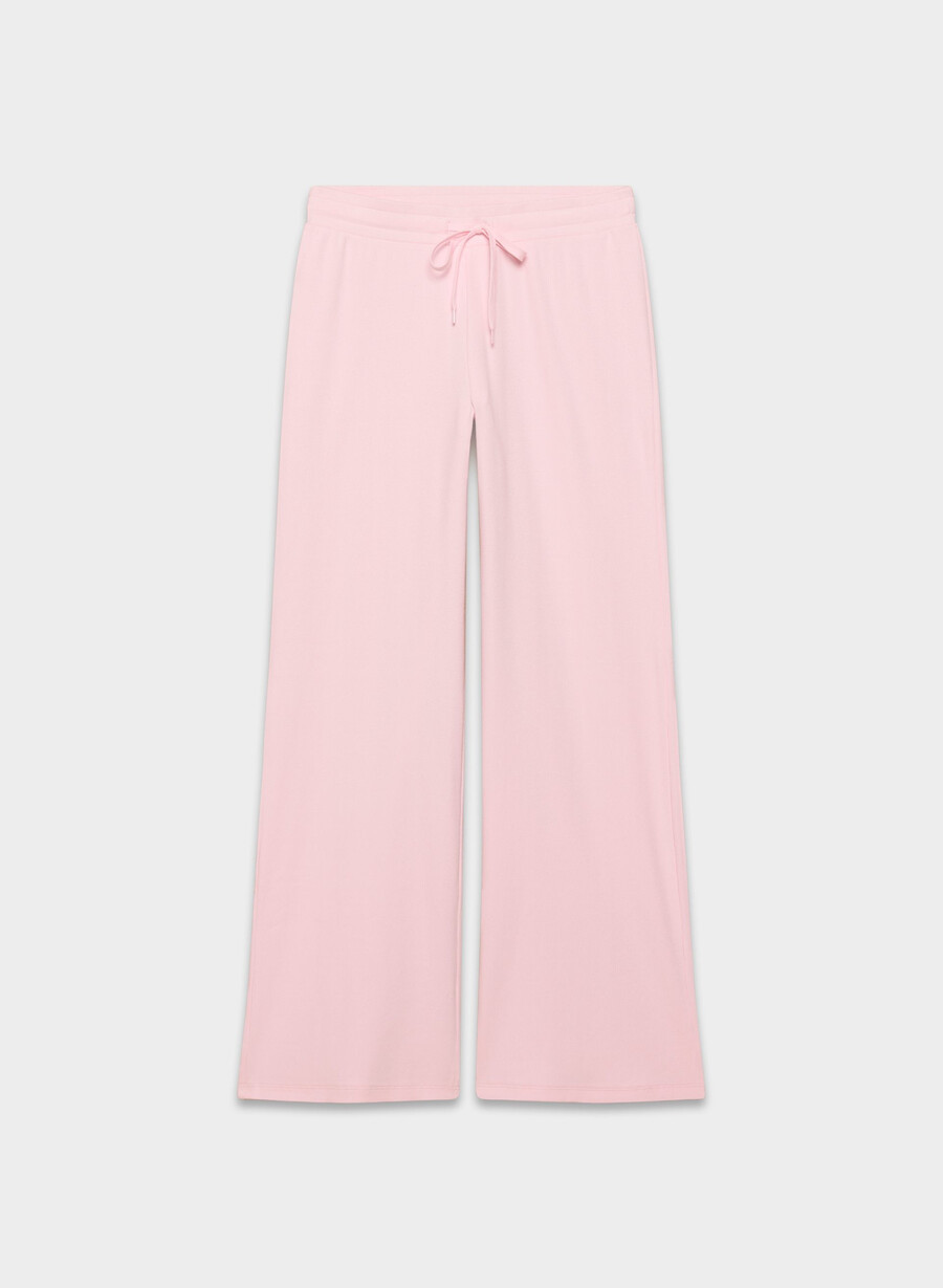 pantaloni homestretch rib kickback villa pink