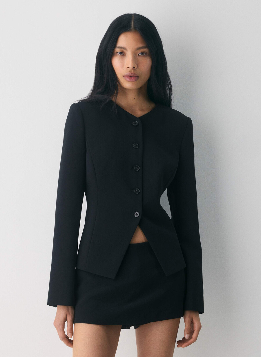 blazer regale - crepette nero