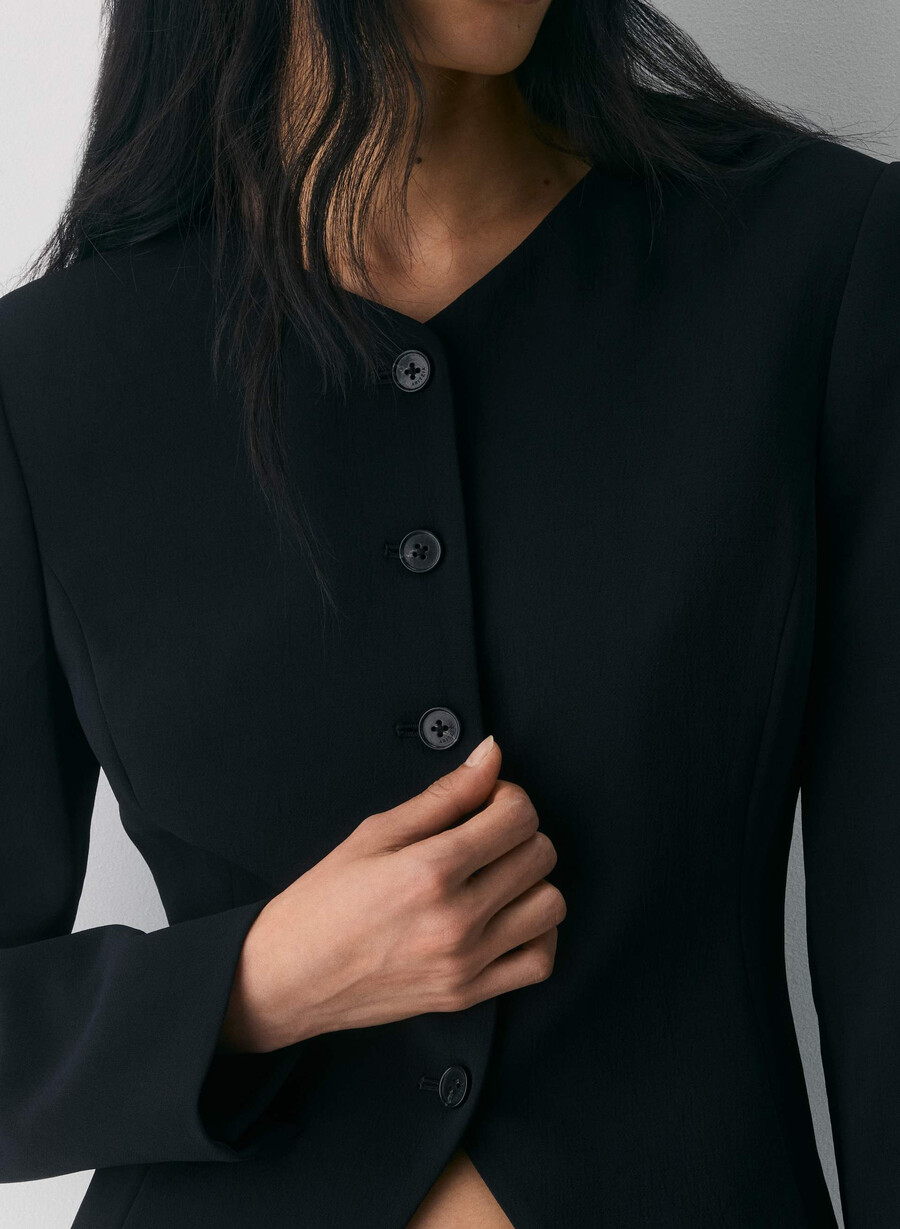 blazer regale - crepette nero