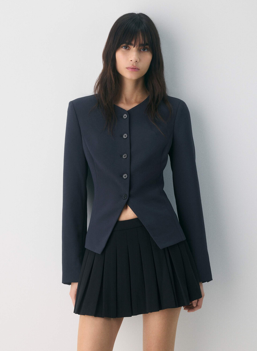 blazer regal - crepette dark navy