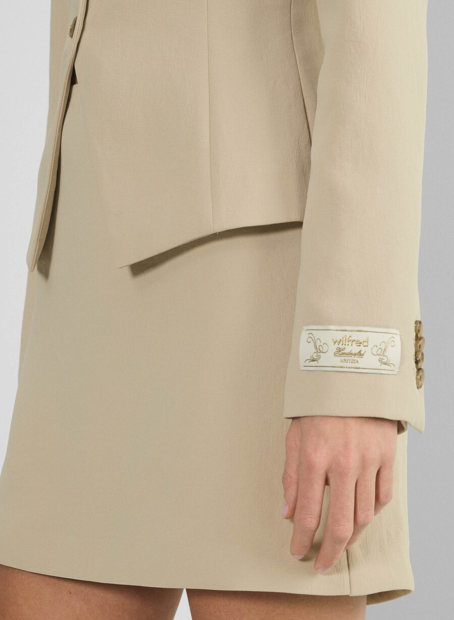 blazer regale - crepette marcona beige