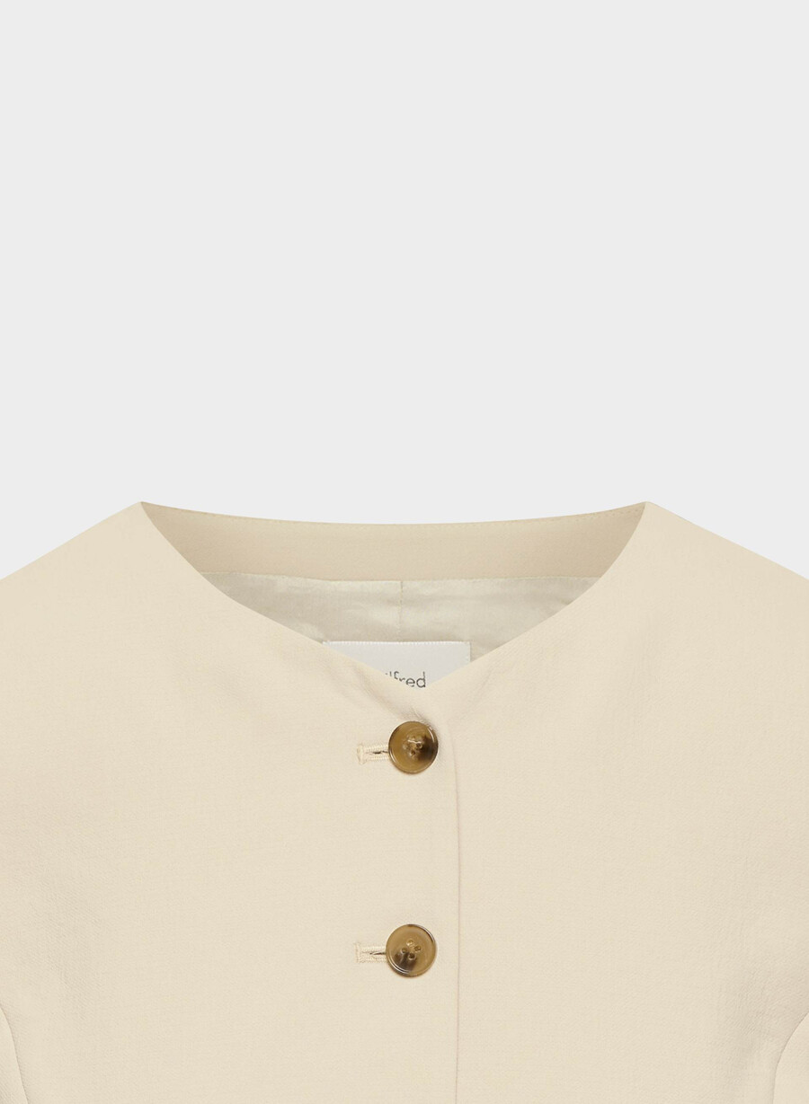 blazer regale - crepette marcona beige