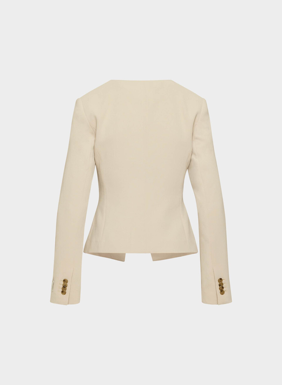 blazer regale - crepette marcona beige