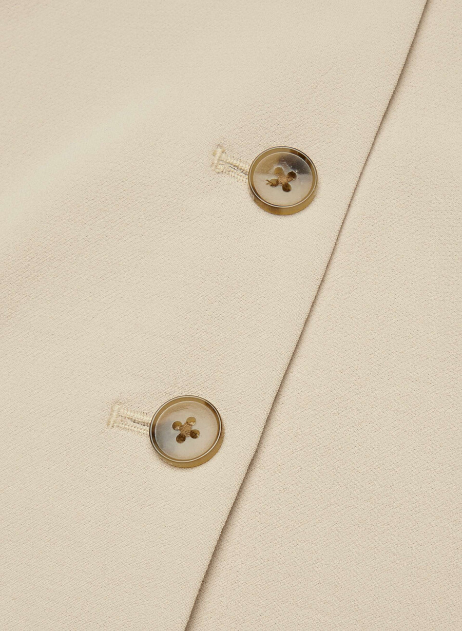 blazer regale - crepette marcona beige