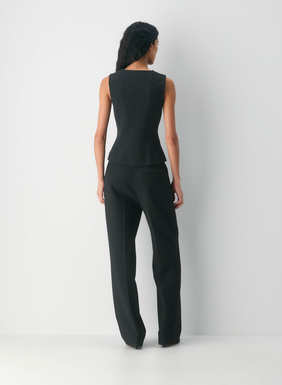 gilet regal - ressential heather black