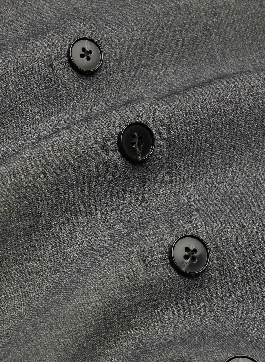 regal vest - ressential heather charcoal