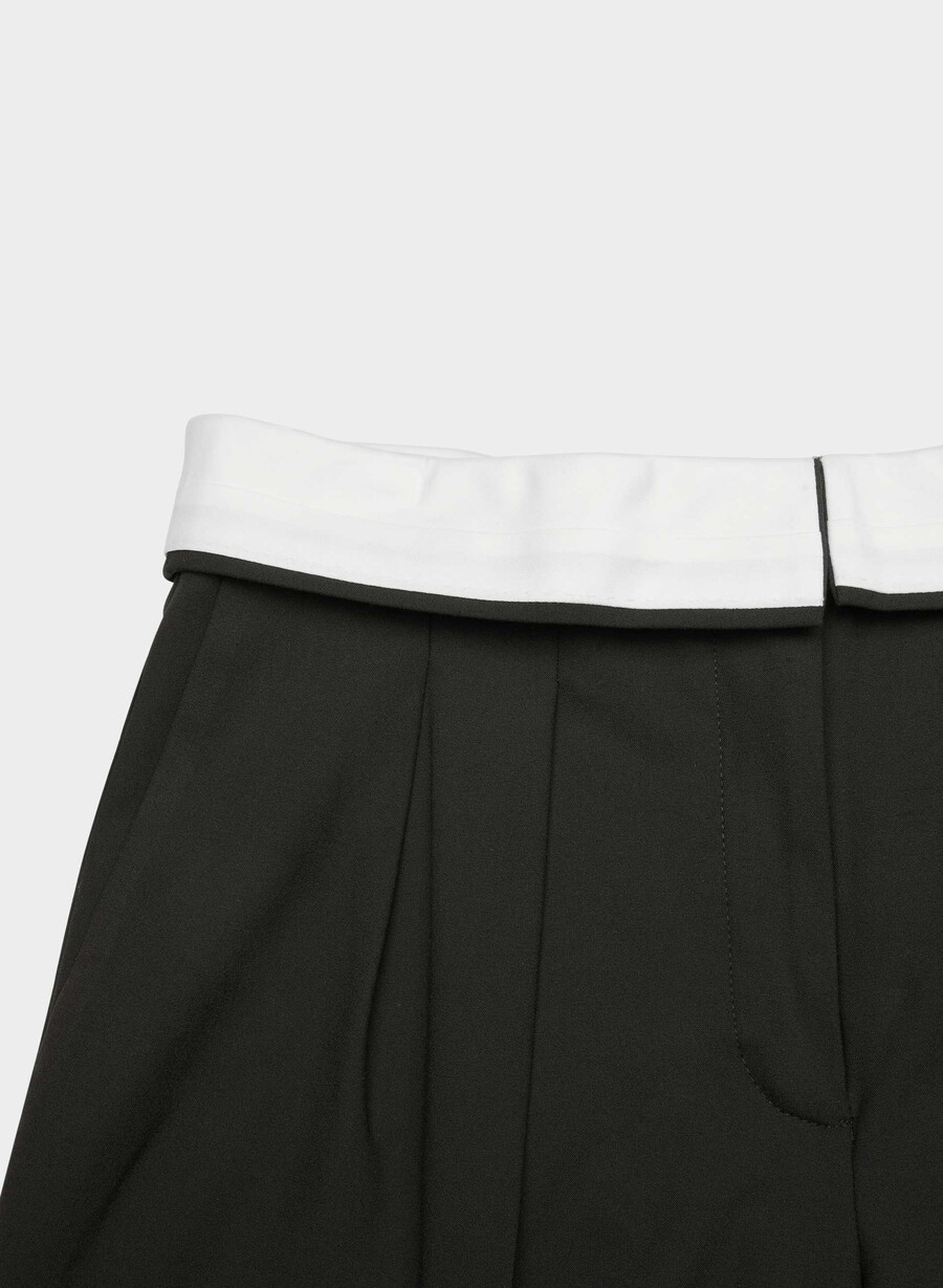 pantaloni bureau - ressential light nerocrema