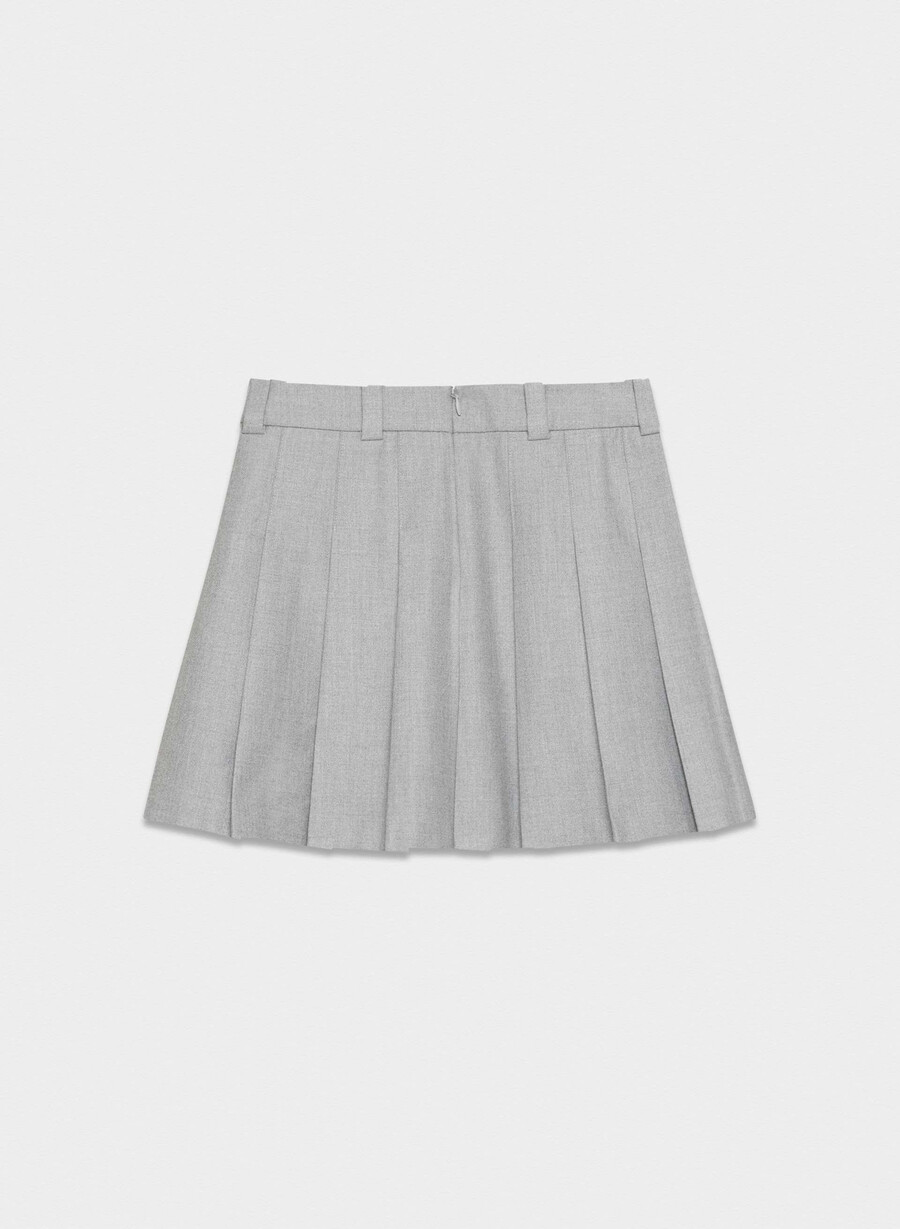 minigonna color oliva heather chrome