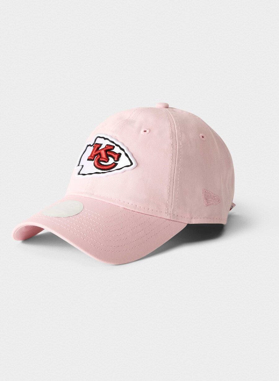 cappello new era kansas city chiefs 9twenty mochi pinkmulti