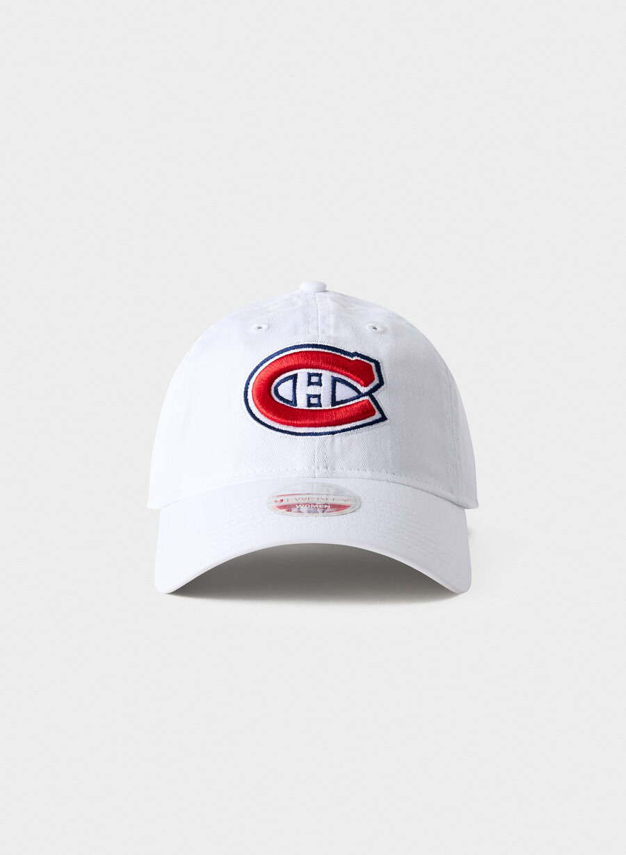 cappello new era montreal canadiens 9twenty bianco lavatomulti