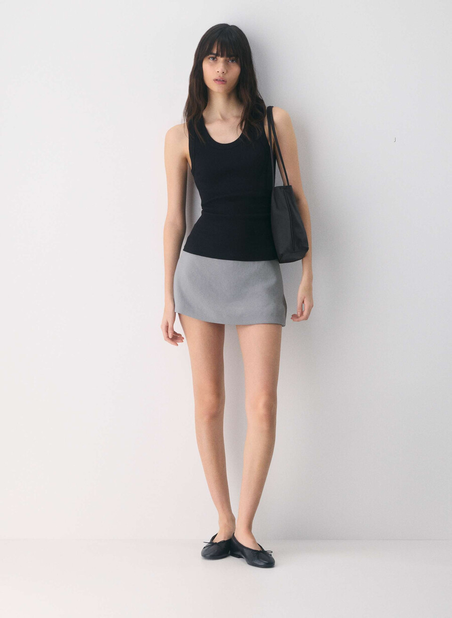 gonna-pantalone gioiello - crepette riverstone grey