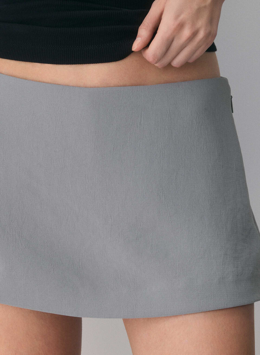 gonna-pantalone gioiello - crepette riverstone grey