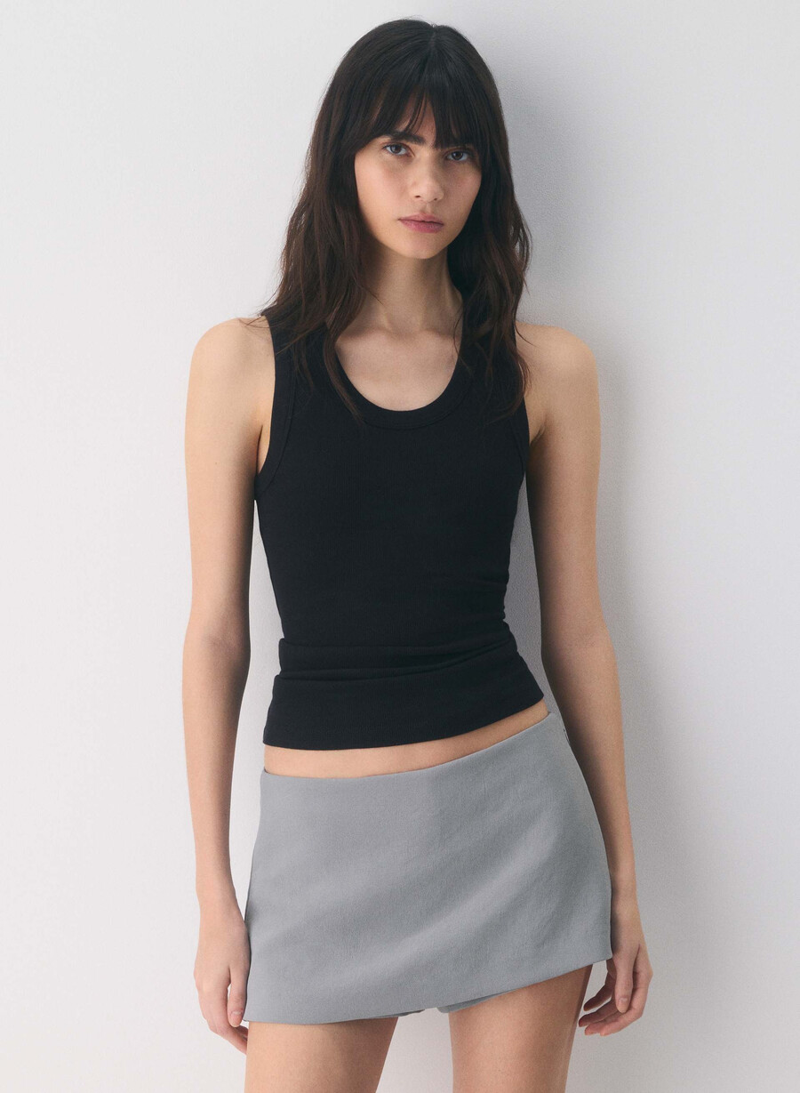 gonna-pantalone gioiello - crepette riverstone grey