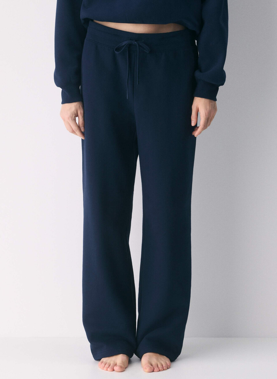 pantaloni da tuta con fascia perfetta in pile accogliente admiral