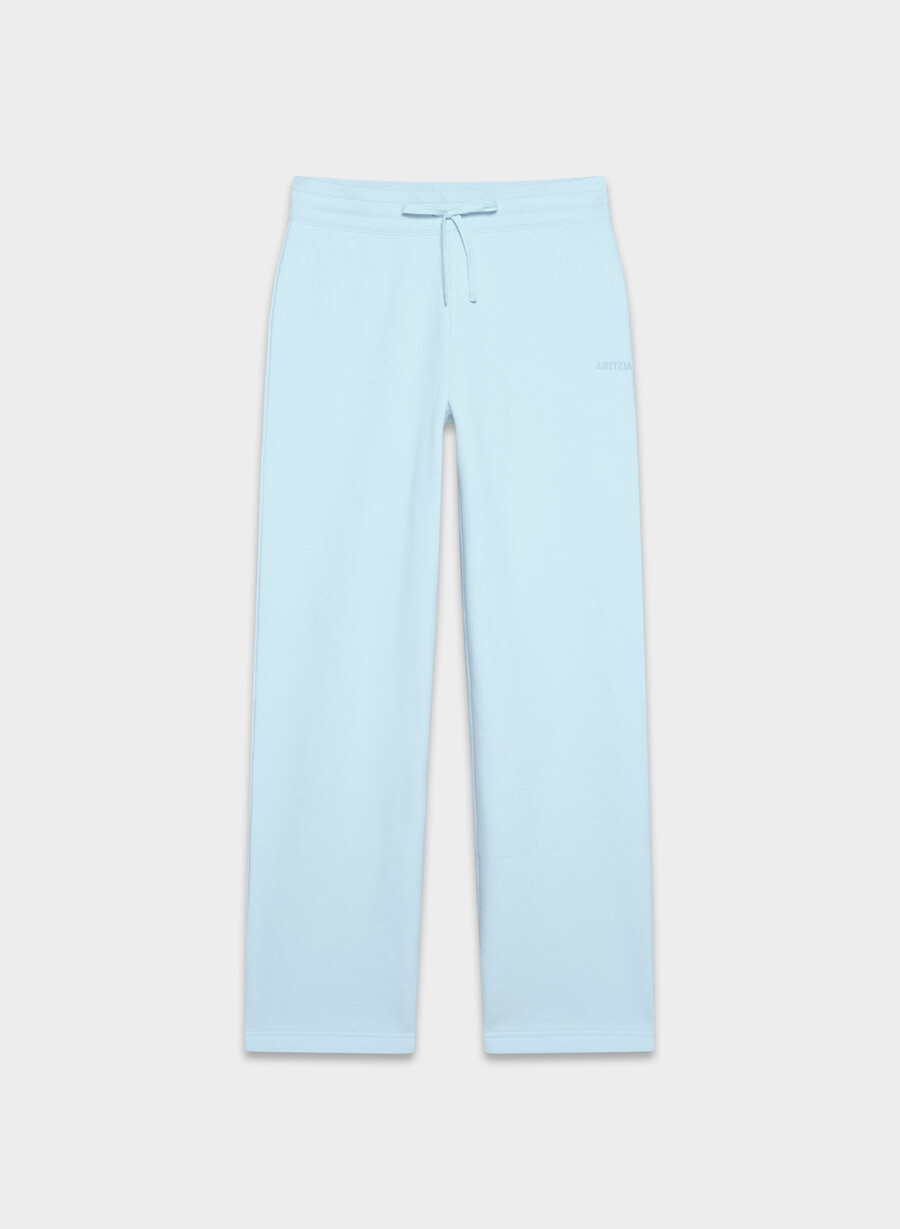 pantaloni da tuta con fascia perfetta in pile cozy sweatfleece villa blue