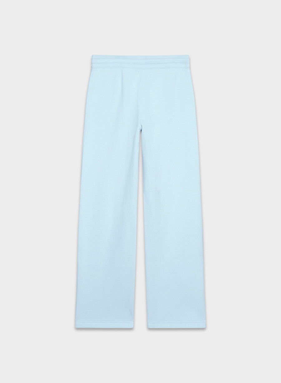 pantaloni da tuta con fascia perfetta in pile cozy sweatfleece villa blue