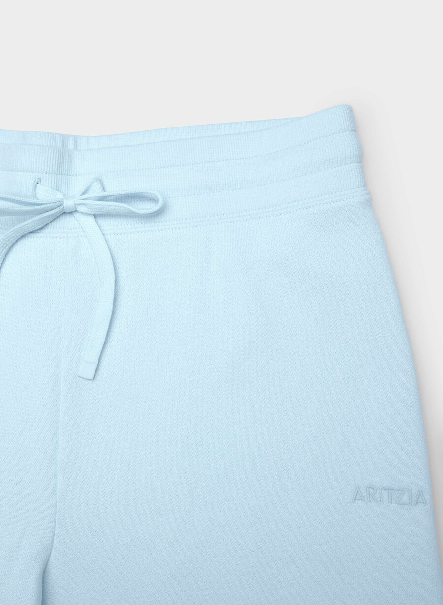 pantaloni da tuta con fascia perfetta in pile cozy sweatfleece villa blue