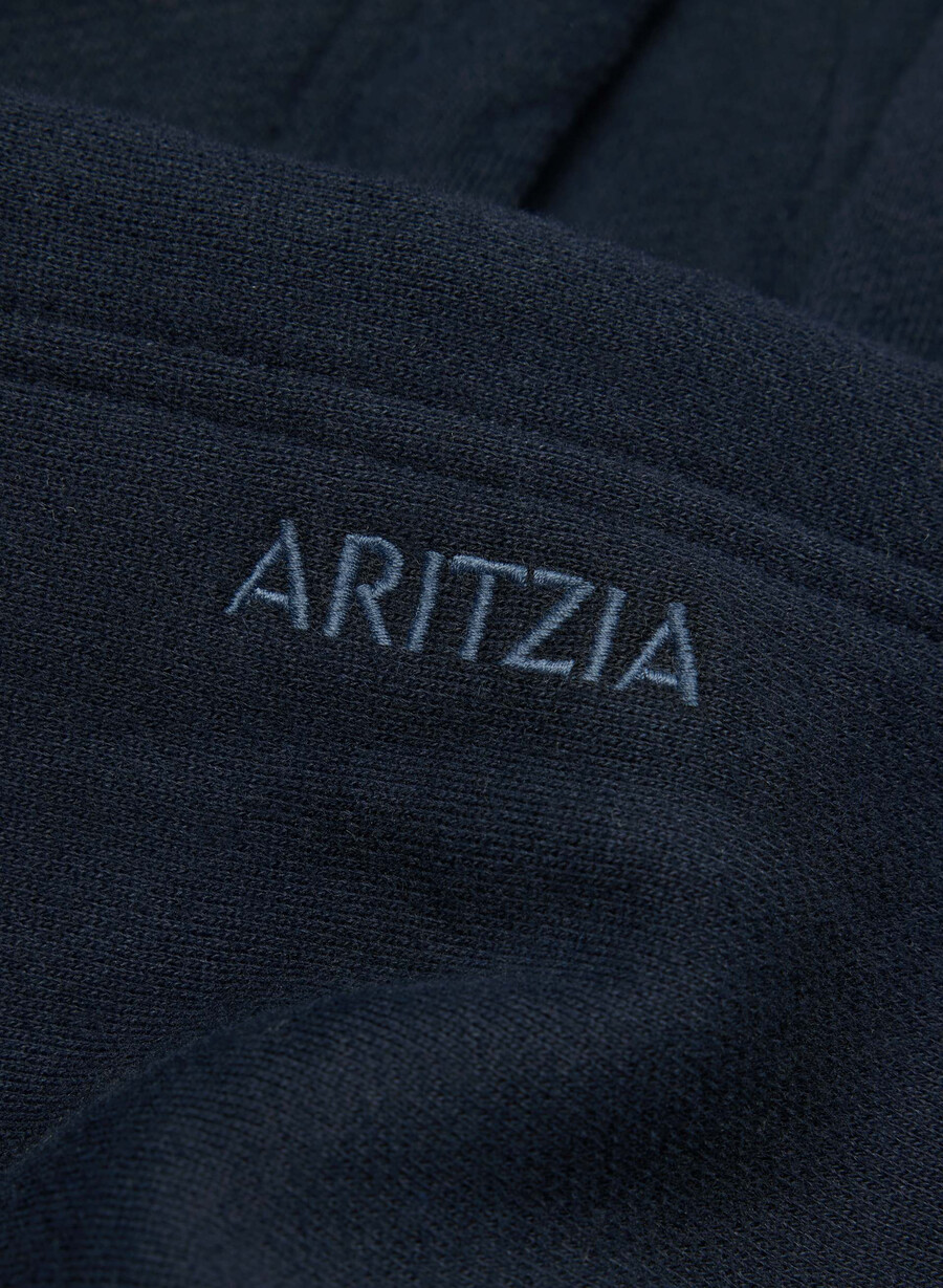 felpa con cappuccio e zip grande in pile accogliente admiral