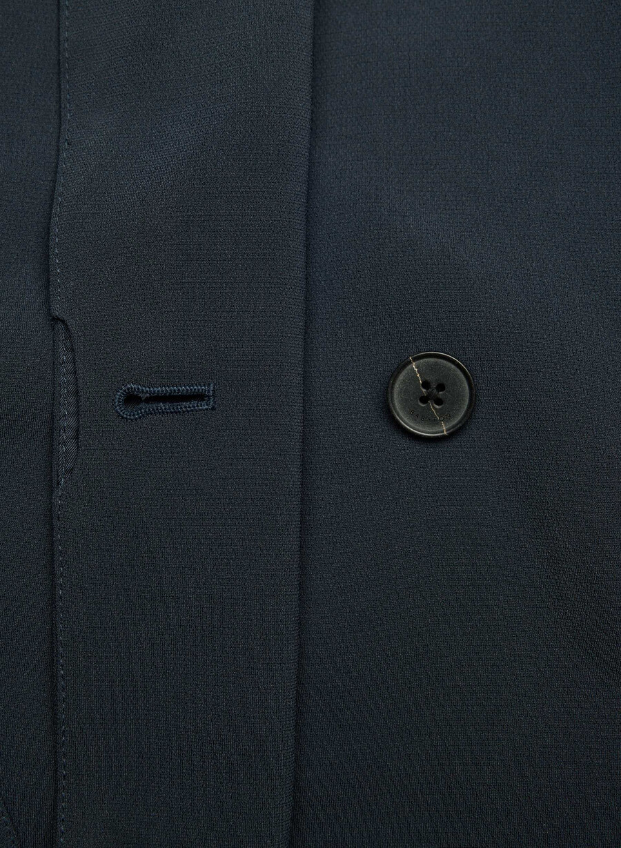 trench postage - sway crepe dark navy