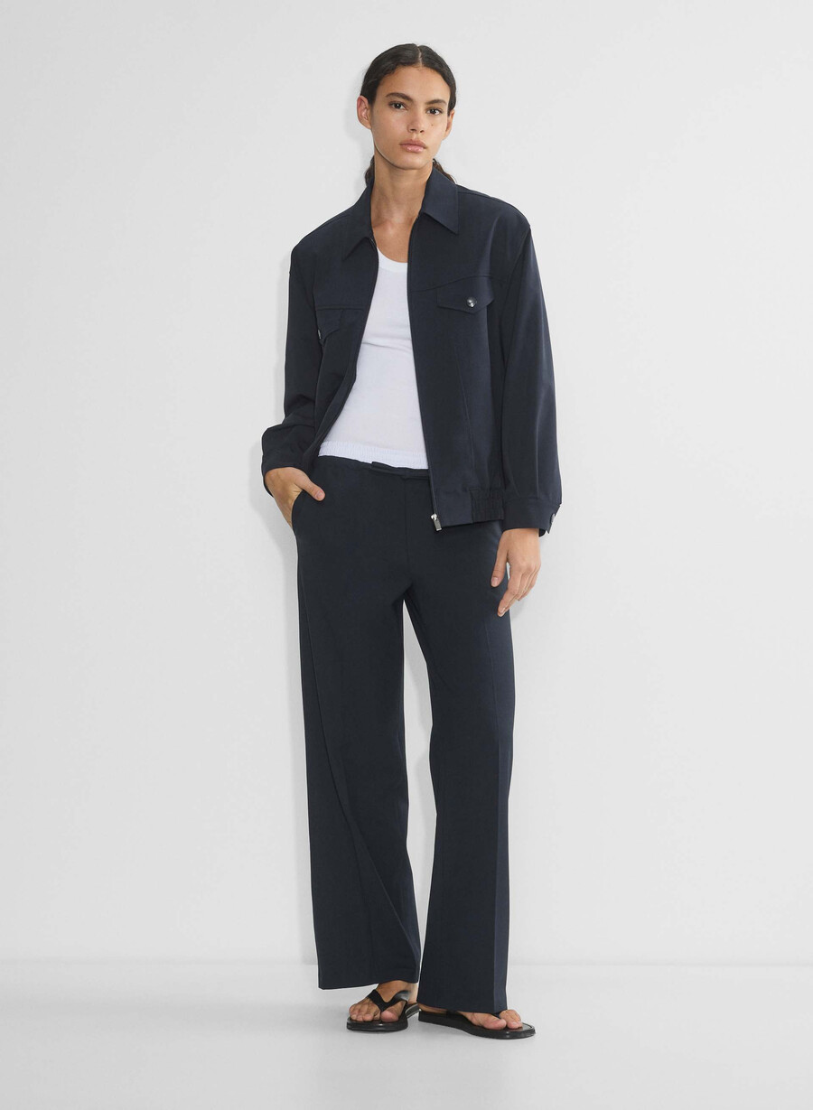 telegraph bomber - ressential light dark night navy