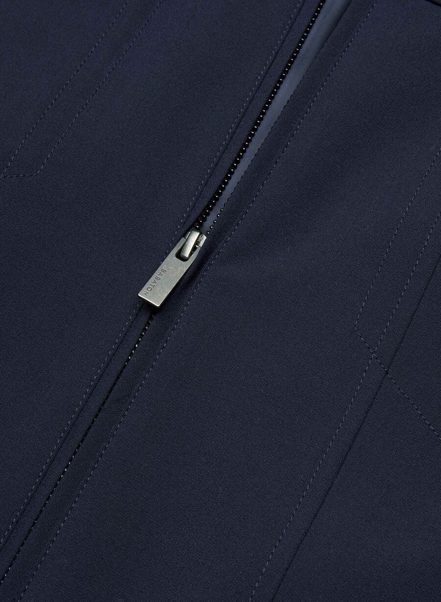 telegraph bomber - ressential light dark night navy